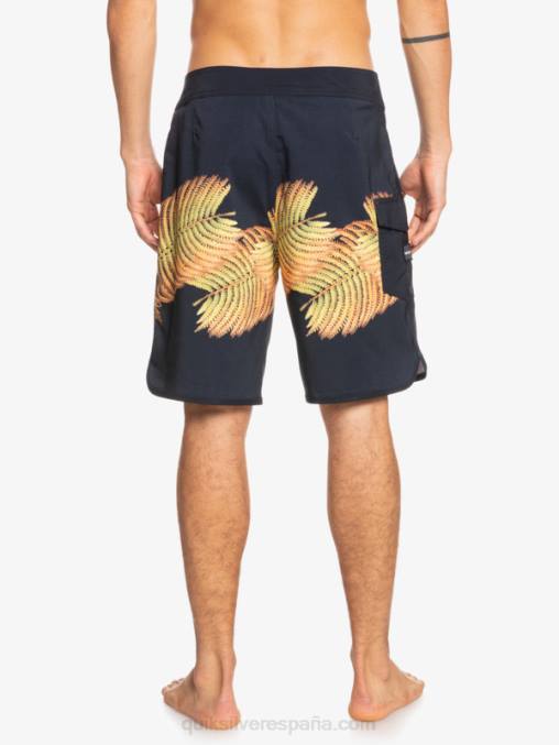 negro shorts de playa surfsilk hawaii scallop 19 D6T4D1881 hombres Quiksilver