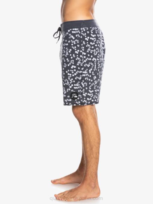 negro shorts de playa surfsilk lavados 18 D6T4D1755 hombres Quiksilver
