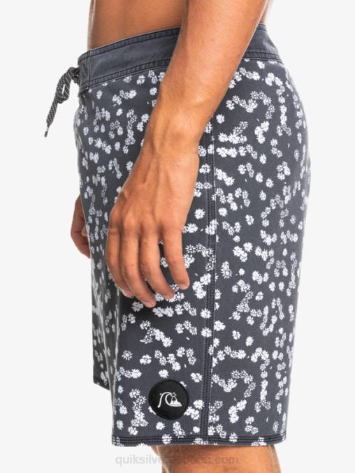 negro shorts de playa surfsilk lavados 18 D6T4D1755 hombres Quiksilver