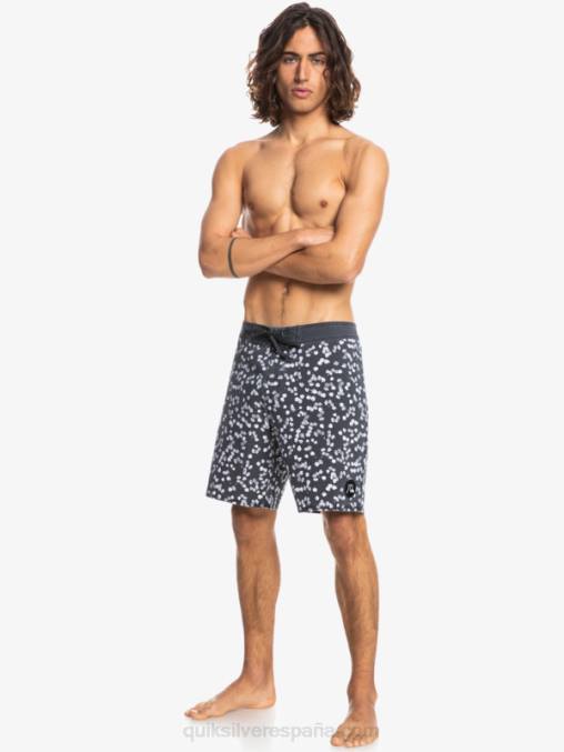 negro shorts de playa surfsilk lavados 18 D6T4D1755 hombres Quiksilver