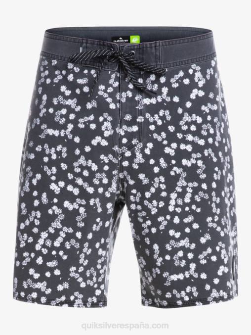 negro shorts de playa surfsilk lavados 18 D6T4D1755 hombres Quiksilver