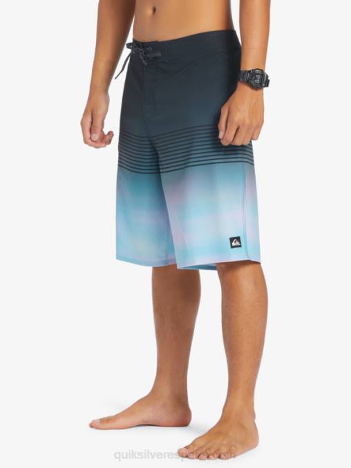 negro shorts de playa surfsilk slab 21 D6T4D451 hombres Quiksilver