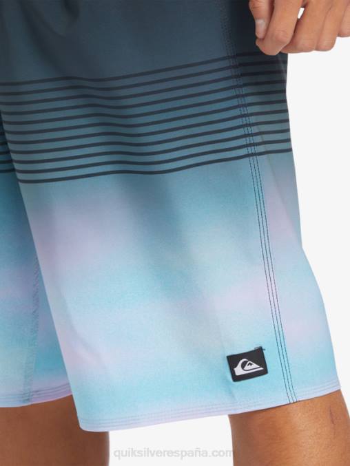 negro shorts de playa surfsilk slab 21 D6T4D451 hombres Quiksilver