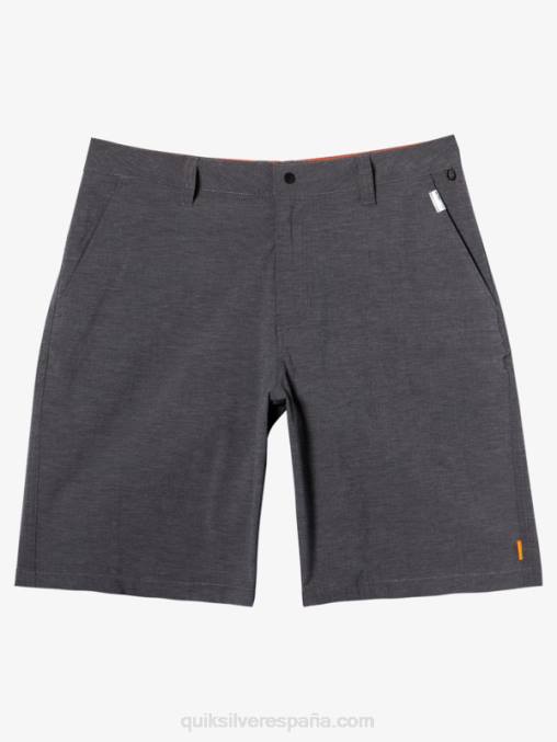 negro shorts de playa waterman backwater 20 anfibios D6T4D774 hombres Quiksilver