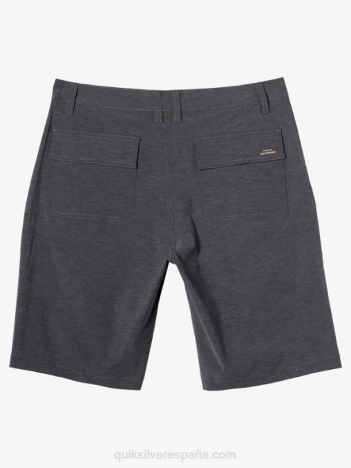 negro shorts de playa waterman backwater 20 anfibios D6T4D774 hombres Quiksilver