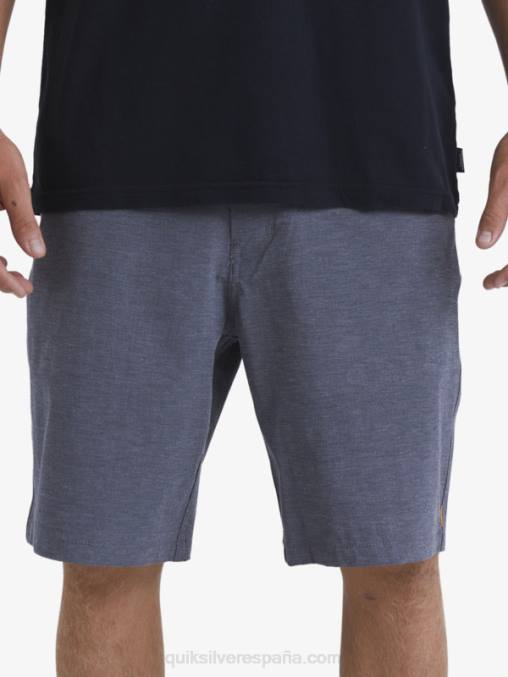 negro shorts de playa waterman backwater 20 anfibios D6T4D774 hombres Quiksilver
