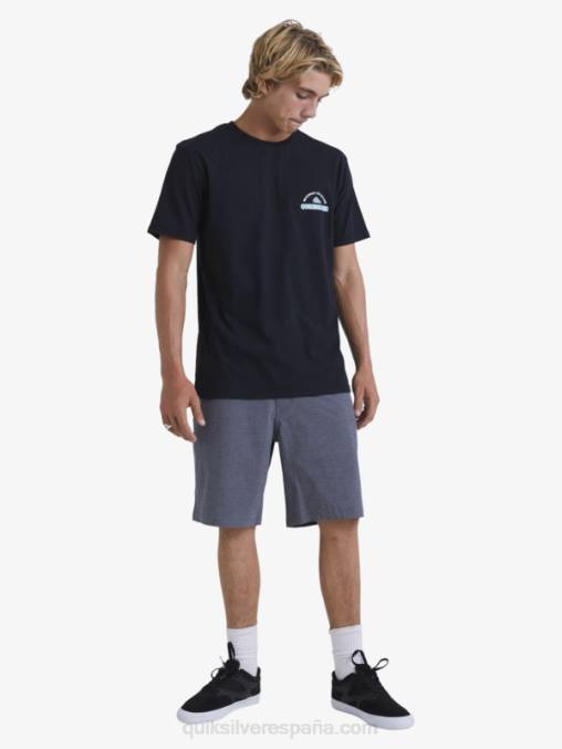 negro shorts de playa waterman backwater 20 anfibios D6T4D774 hombres Quiksilver