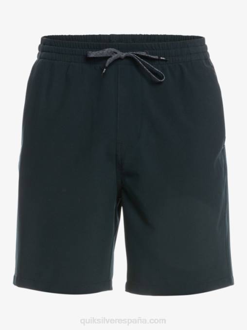 negro shorts elásticos ocean 18 anfibios D6T4D342 hombres Quiksilver
