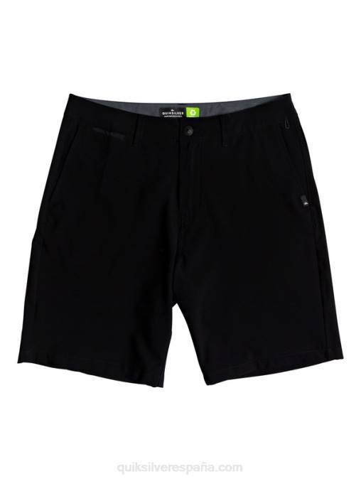 negro shorts híbridos union anfibio 20 D6T4D1317 hombres Quiksilver