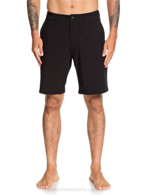 negro shorts híbridos union anfibio 20 D6T4D1317 hombres Quiksilver