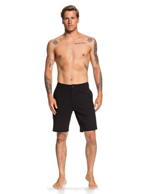 negro shorts híbridos union anfibio 20 D6T4D1317 hombres Quiksilver