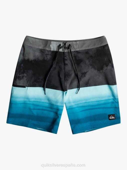 negro surfsilk cinco-0 19 shorts de baño D6T4D1798 hombres Quiksilver