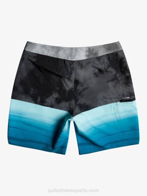negro surfsilk cinco-0 19 shorts de baño D6T4D1798 hombres Quiksilver