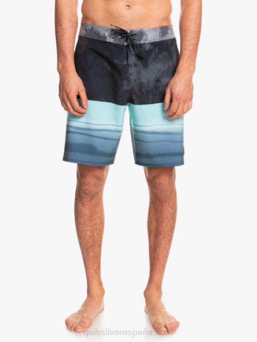 negro surfsilk cinco-0 19 shorts de baño D6T4D1798 hombres Quiksilver