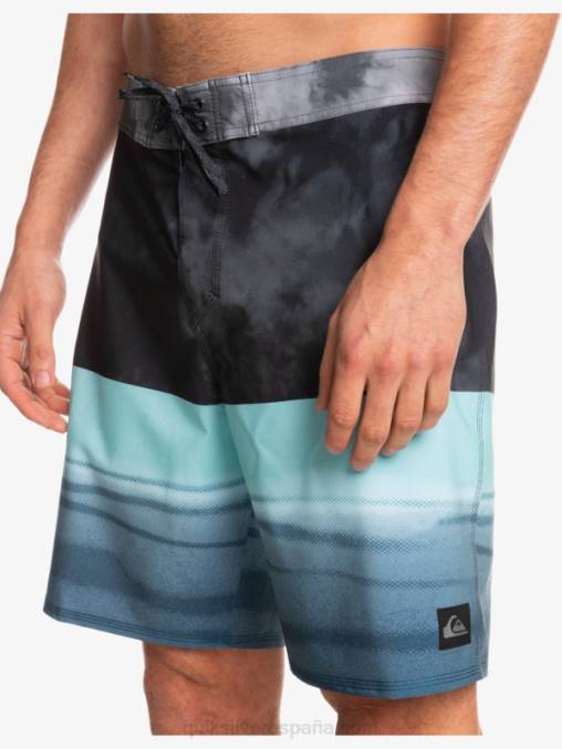 negro surfsilk cinco-0 19 shorts de baño D6T4D1798 hombres Quiksilver