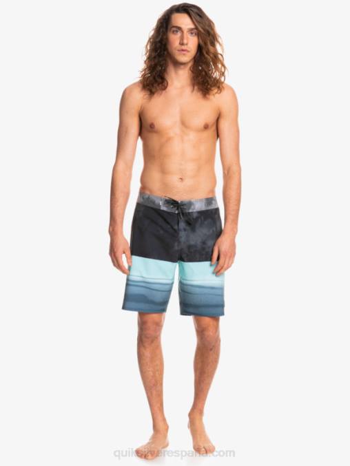 negro surfsilk cinco-0 19 shorts de baño D6T4D1798 hombres Quiksilver