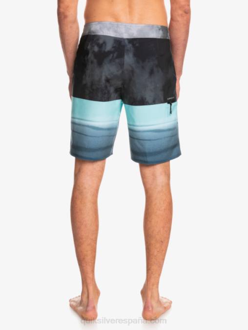 negro surfsilk cinco-0 19 shorts de baño D6T4D1798 hombres Quiksilver