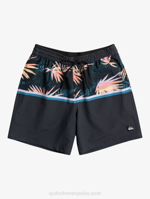 negro surfsilk division 17 voleas D6T4D1637 hombres Quiksilver