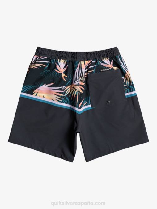 negro surfsilk division 17 voleas D6T4D1637 hombres Quiksilver