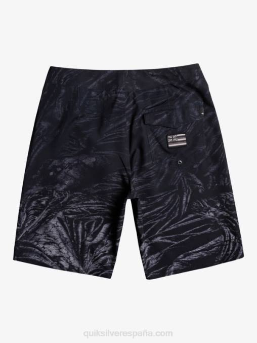 negro surfsilk hawaii homegrown faded 20 boardshorts D6T4D1608 hombres Quiksilver