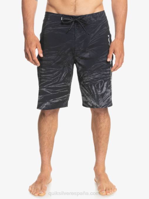 negro surfsilk hawaii homegrown faded 20 boardshorts D6T4D1608 hombres Quiksilver