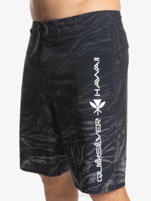 negro surfsilk hawaii homegrown faded 20 boardshorts D6T4D1608 hombres Quiksilver