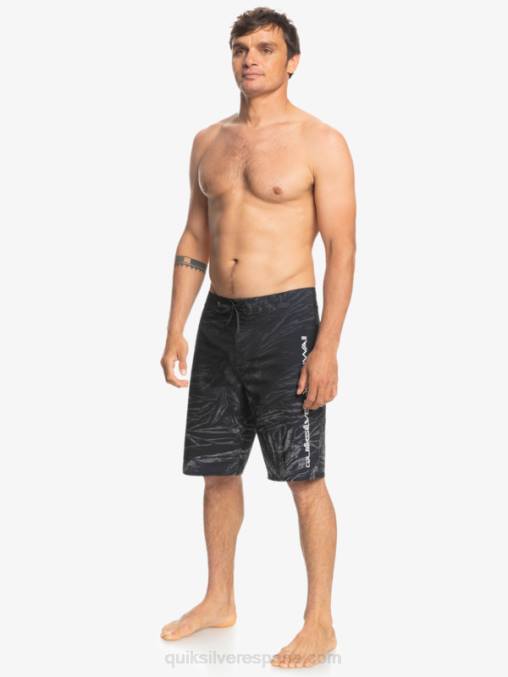 negro surfsilk hawaii homegrown faded 20 boardshorts D6T4D1608 hombres Quiksilver