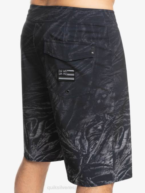 negro surfsilk hawaii homegrown faded 20 boardshorts D6T4D1608 hombres Quiksilver