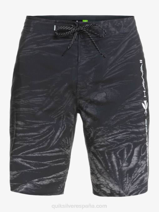 negro surfsilk hawaii homegrown faded 20 boardshorts D6T4D1608 hombres Quiksilver