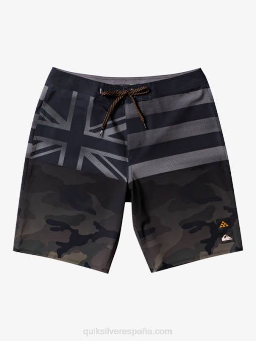 negro surfsilk hawaii orgullo 20 bañadores D6T4D181 hombres Quiksilver