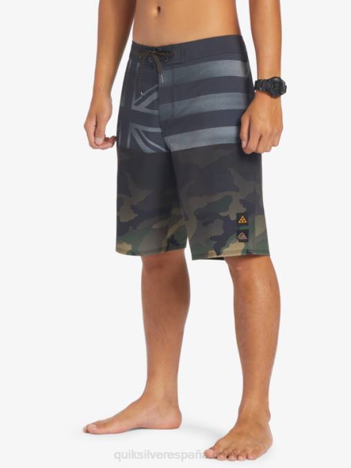 negro surfsilk hawaii orgullo 20 bañadores D6T4D181 hombres Quiksilver