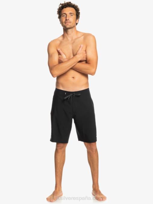 negro surfsilk kaimana 20 shorts de playa de alto rendimiento D6T4D78 hombres Quiksilver