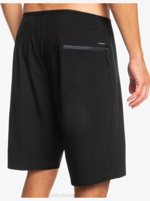 negro surfsilk kaimana 20 shorts de playa de alto rendimiento D6T4D78 hombres Quiksilver