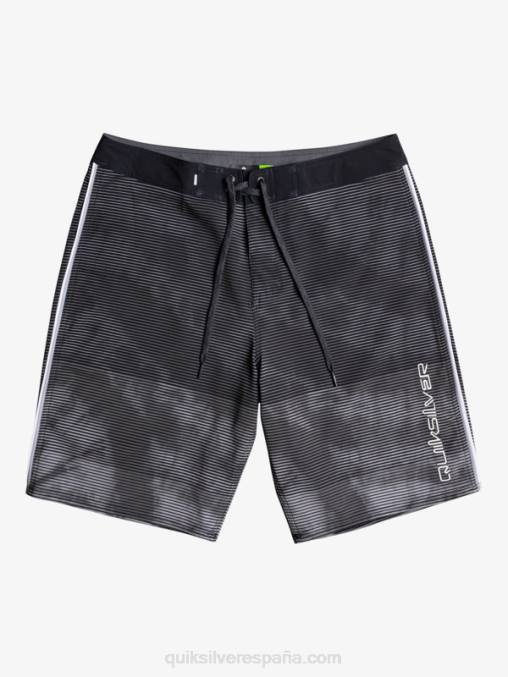 negro surfsilk masivo 20 shorts de playa D6T4D1593 hombres Quiksilver