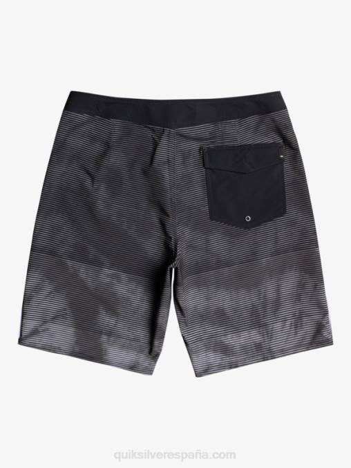 negro surfsilk masivo 20 shorts de playa D6T4D1593 hombres Quiksilver