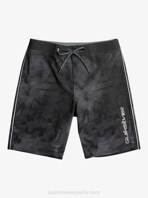 negro surfsilk masivo 20 shorts de playa D6T4D335 hombres Quiksilver