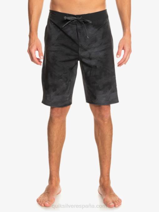negro surfsilk masivo 20 shorts de playa D6T4D335 hombres Quiksilver
