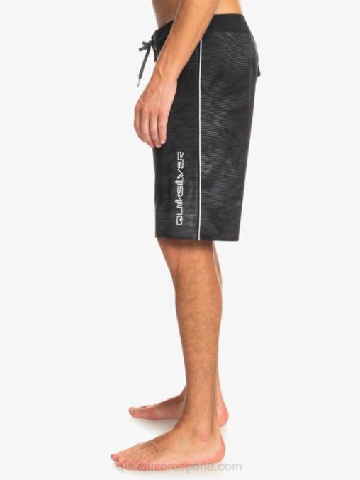 negro surfsilk masivo 20 shorts de playa D6T4D335 hombres Quiksilver