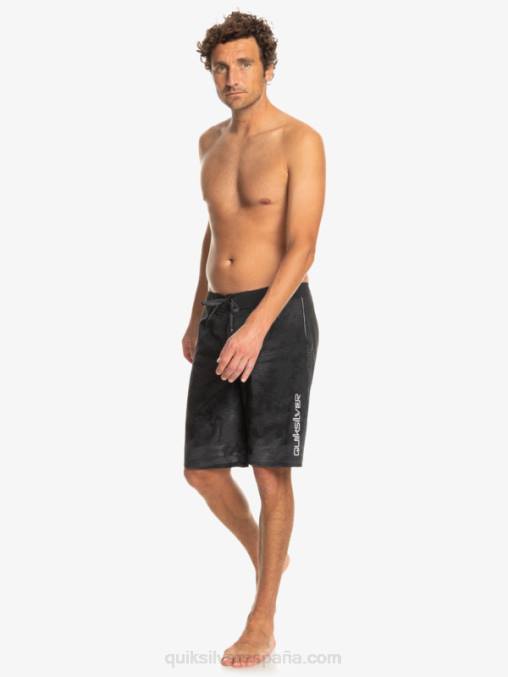 negro surfsilk masivo 20 shorts de playa D6T4D335 hombres Quiksilver