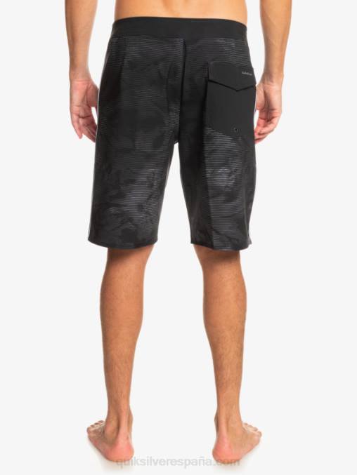 negro surfsilk masivo 20 shorts de playa D6T4D335 hombres Quiksilver