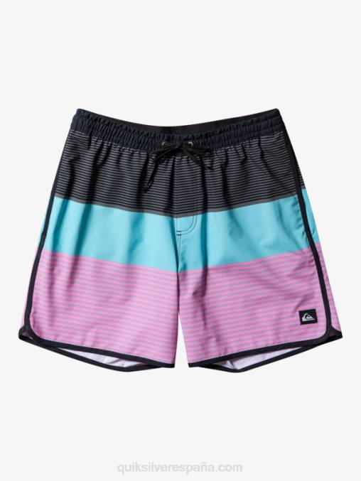 negro surfsilk tijuana 17 voleas D6T4D510 hombres Quiksilver