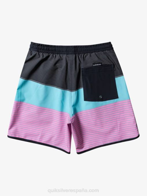 negro surfsilk tijuana 17 voleas D6T4D510 hombres Quiksilver