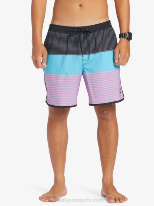 negro surfsilk tijuana 17 voleas D6T4D510 hombres Quiksilver