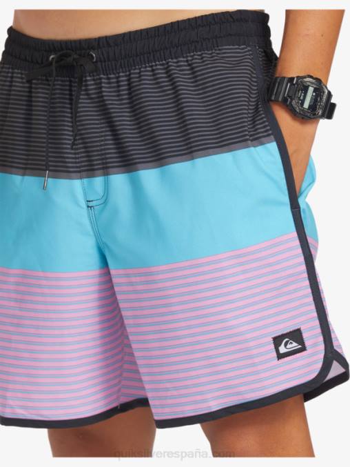 negro surfsilk tijuana 17 voleas D6T4D510 hombres Quiksilver