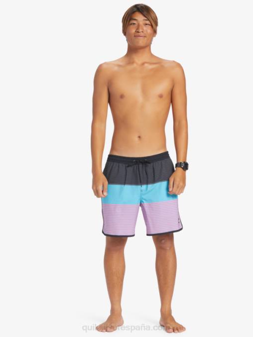 negro surfsilk tijuana 17 voleas D6T4D510 hombres Quiksilver