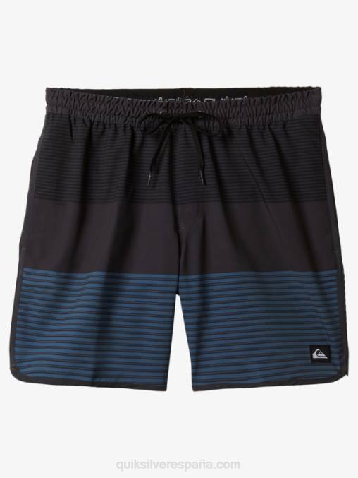 negro surfsilk tijuana 17 voleas D6T4D512 hombres Quiksilver