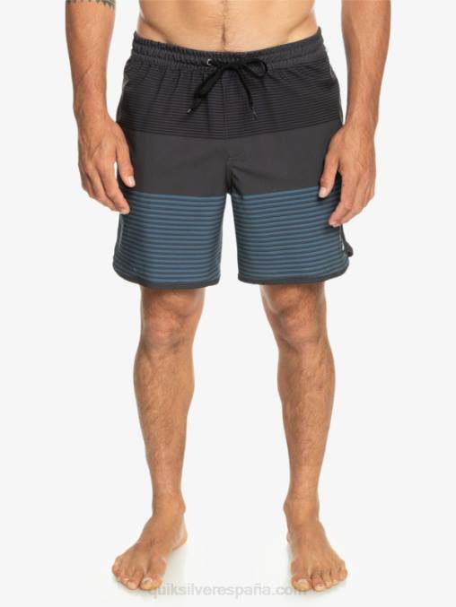 negro surfsilk tijuana 17 voleas D6T4D512 hombres Quiksilver