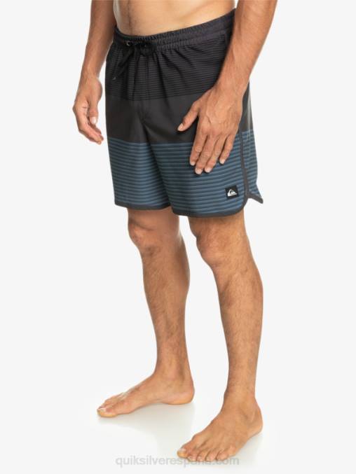 negro surfsilk tijuana 17 voleas D6T4D512 hombres Quiksilver