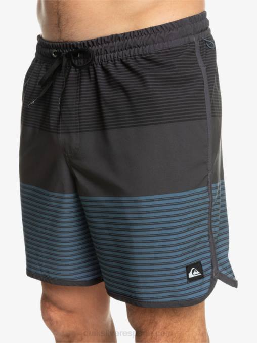 negro surfsilk tijuana 17 voleas D6T4D512 hombres Quiksilver