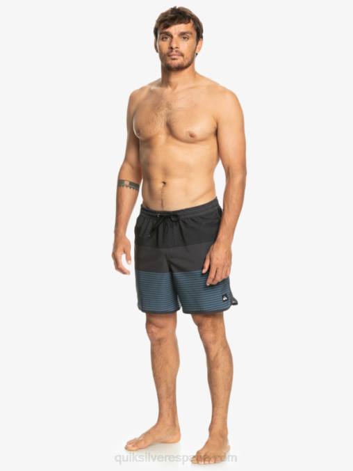 negro surfsilk tijuana 17 voleas D6T4D512 hombres Quiksilver